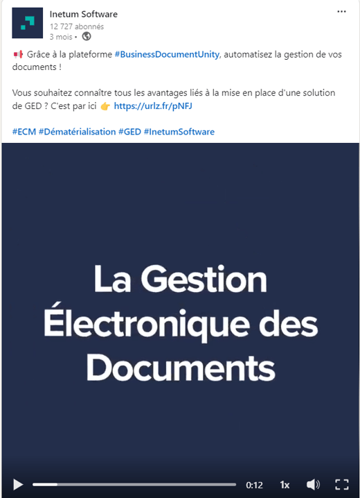 La gestion électronique des documents 